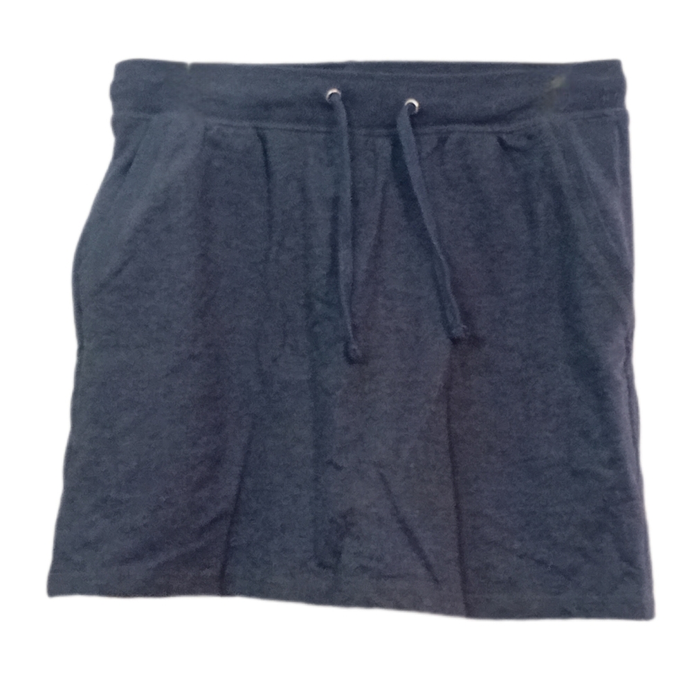 Casual Navy Blue Skort